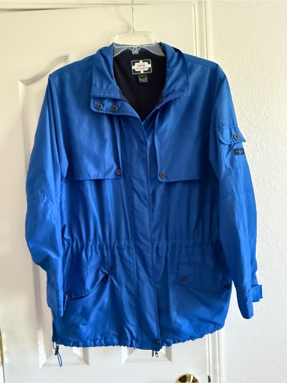 Ralph Lauren Royal Blue Utility Anorak Jacket
